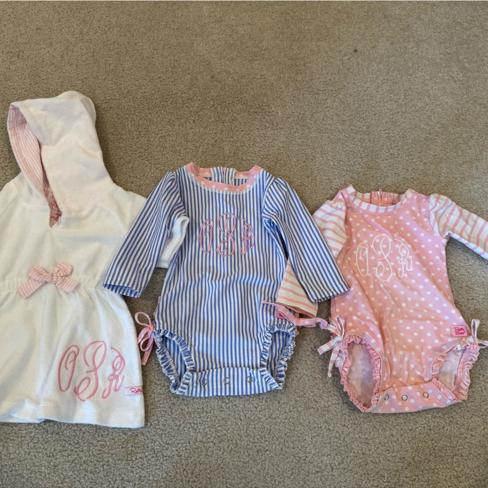 Ruffle butts rash guards and cover up